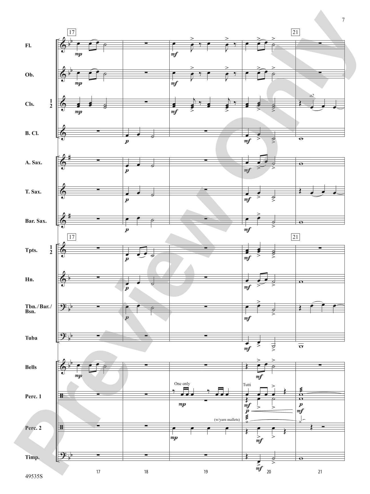Driving Force: Concert Band Conductor Score & Parts