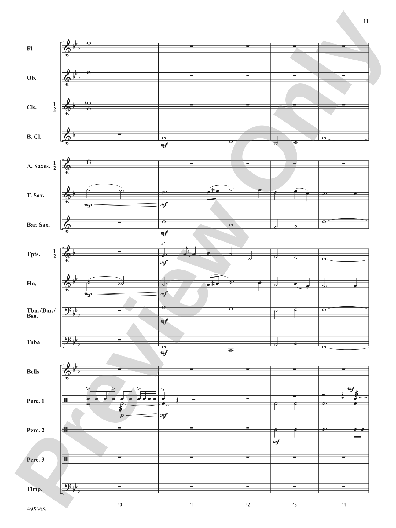 Swords of Glory: Concert Band Conductor Score & Parts