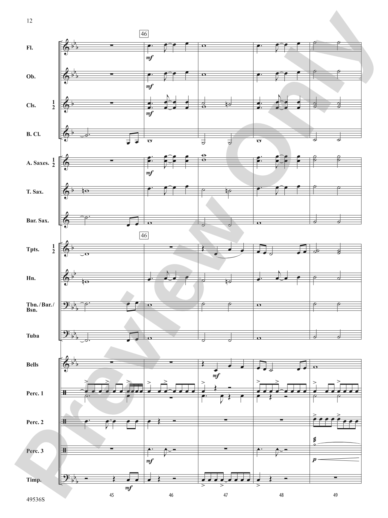 Swords of Glory: Concert Band Conductor Score & Parts