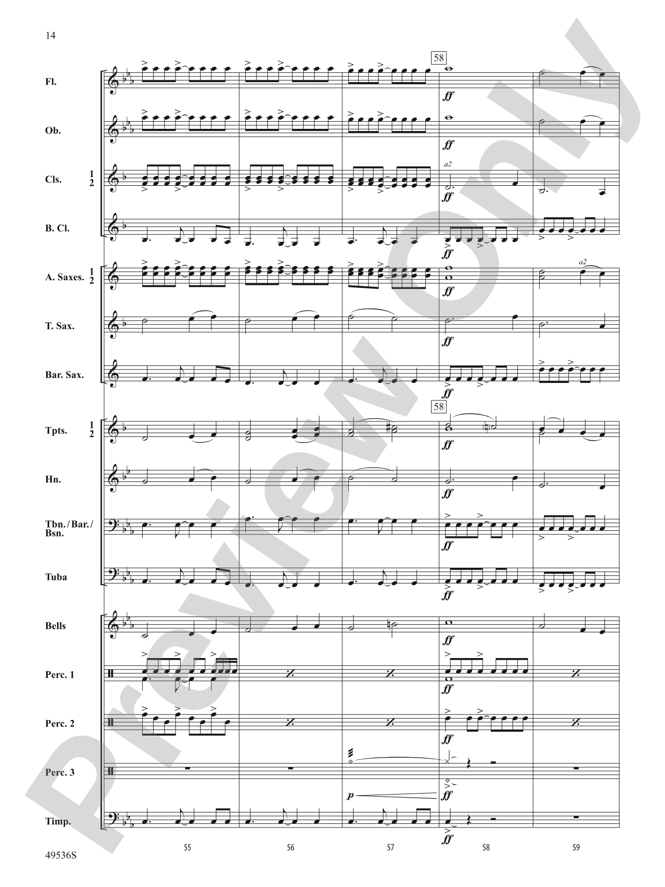 Swords of Glory: Concert Band Conductor Score & Parts