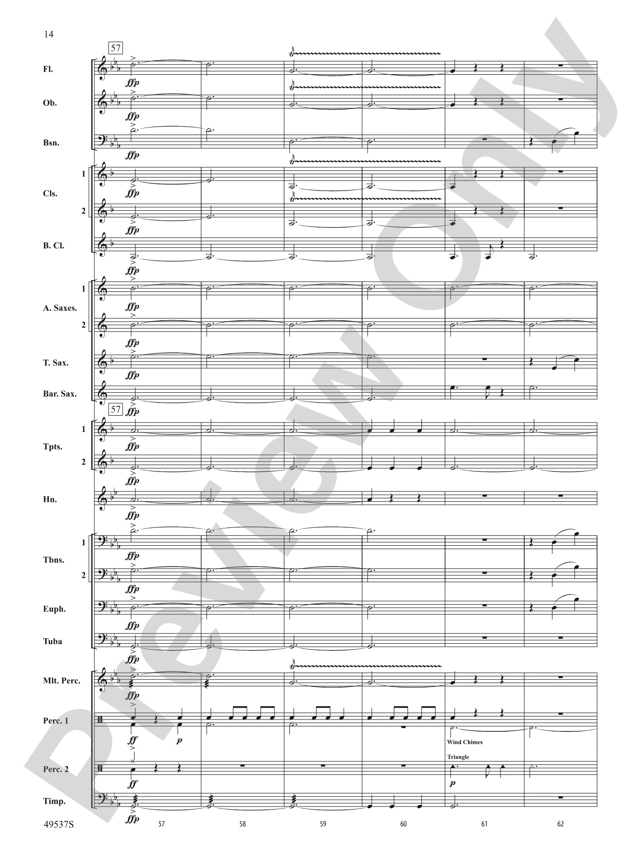 At the Edge of the Sea: Concert Band Conductor Score & Parts