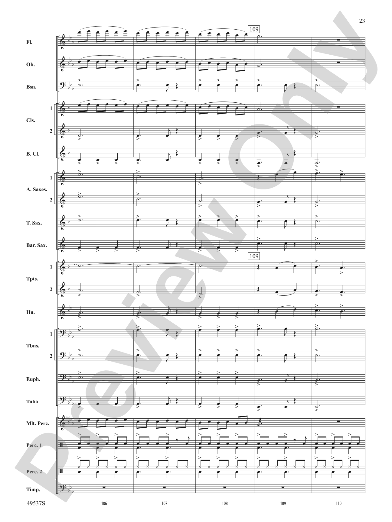 At the Edge of the Sea: Concert Band Conductor Score & Parts