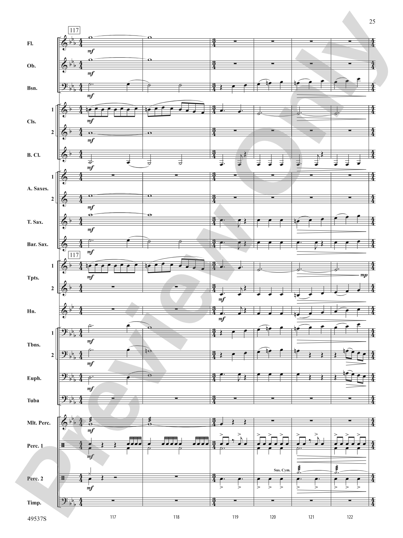 At the Edge of the Sea: Concert Band Conductor Score & Parts