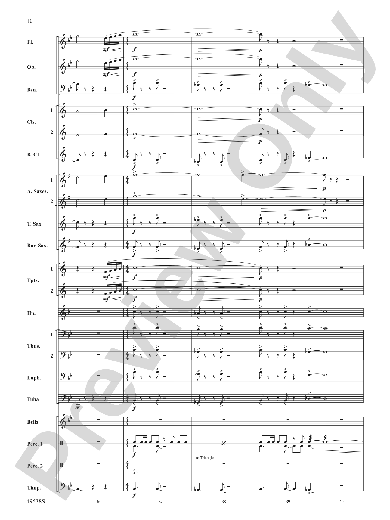 Stay Tuned: Concert Band Conductor Score & Parts