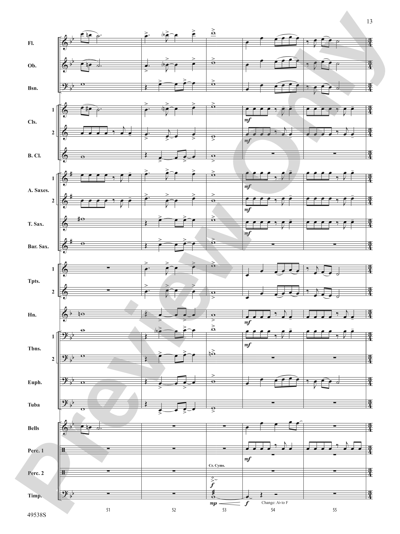 Stay Tuned: Concert Band Conductor Score & Parts