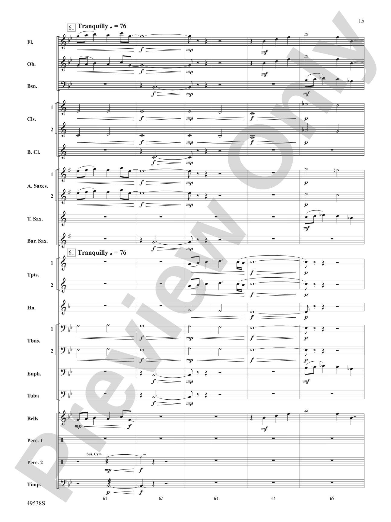 Stay Tuned: Concert Band Conductor Score & Parts