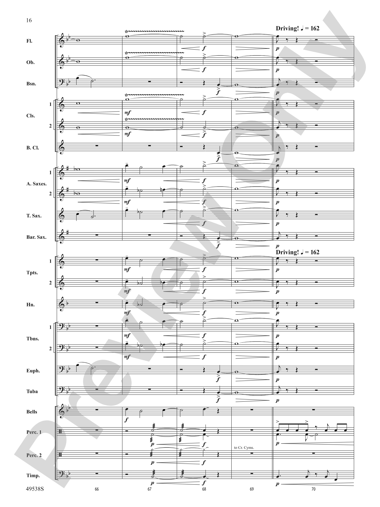 Stay Tuned: Concert Band Conductor Score & Parts
