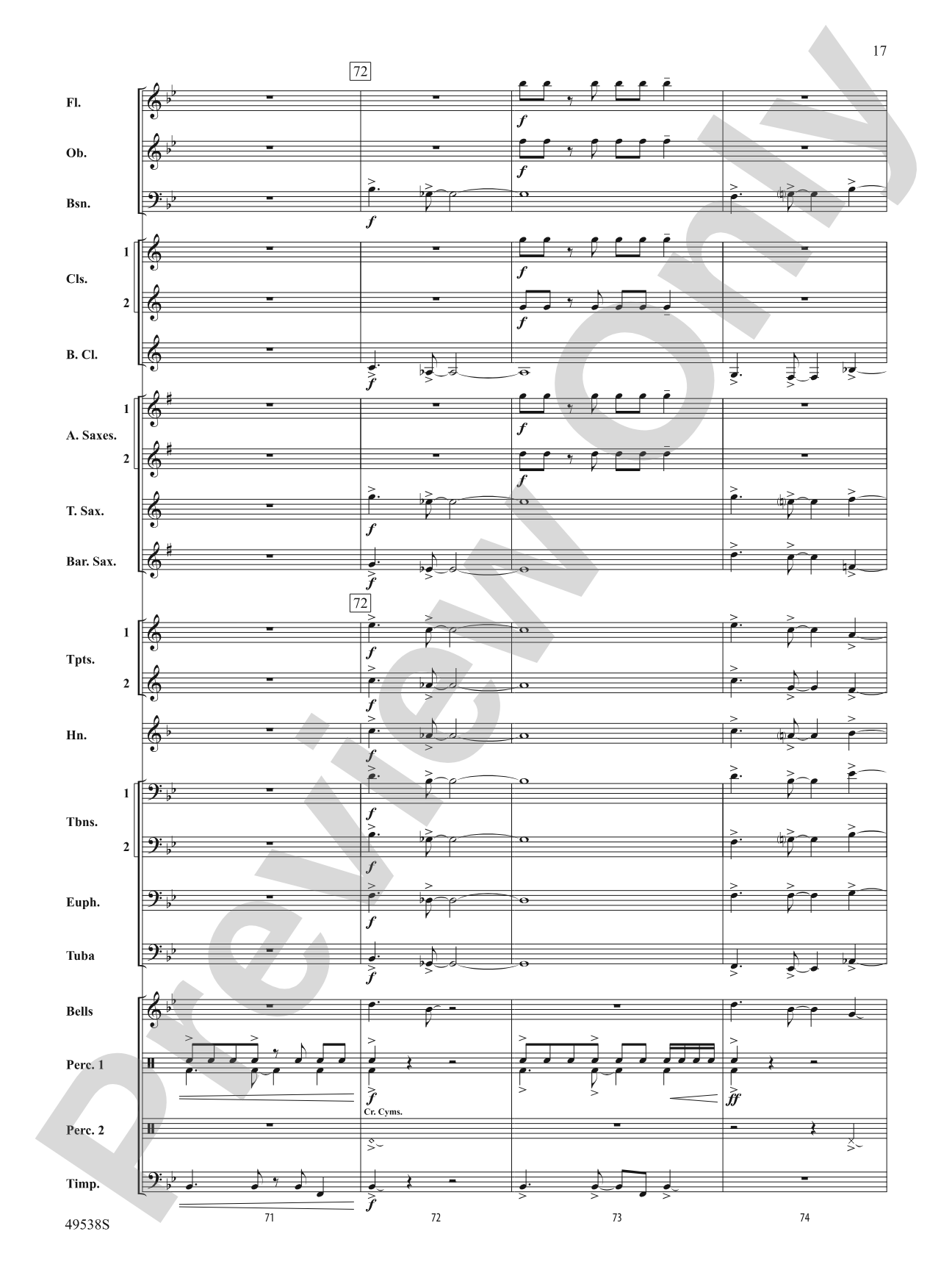 Stay Tuned: Concert Band Conductor Score & Parts