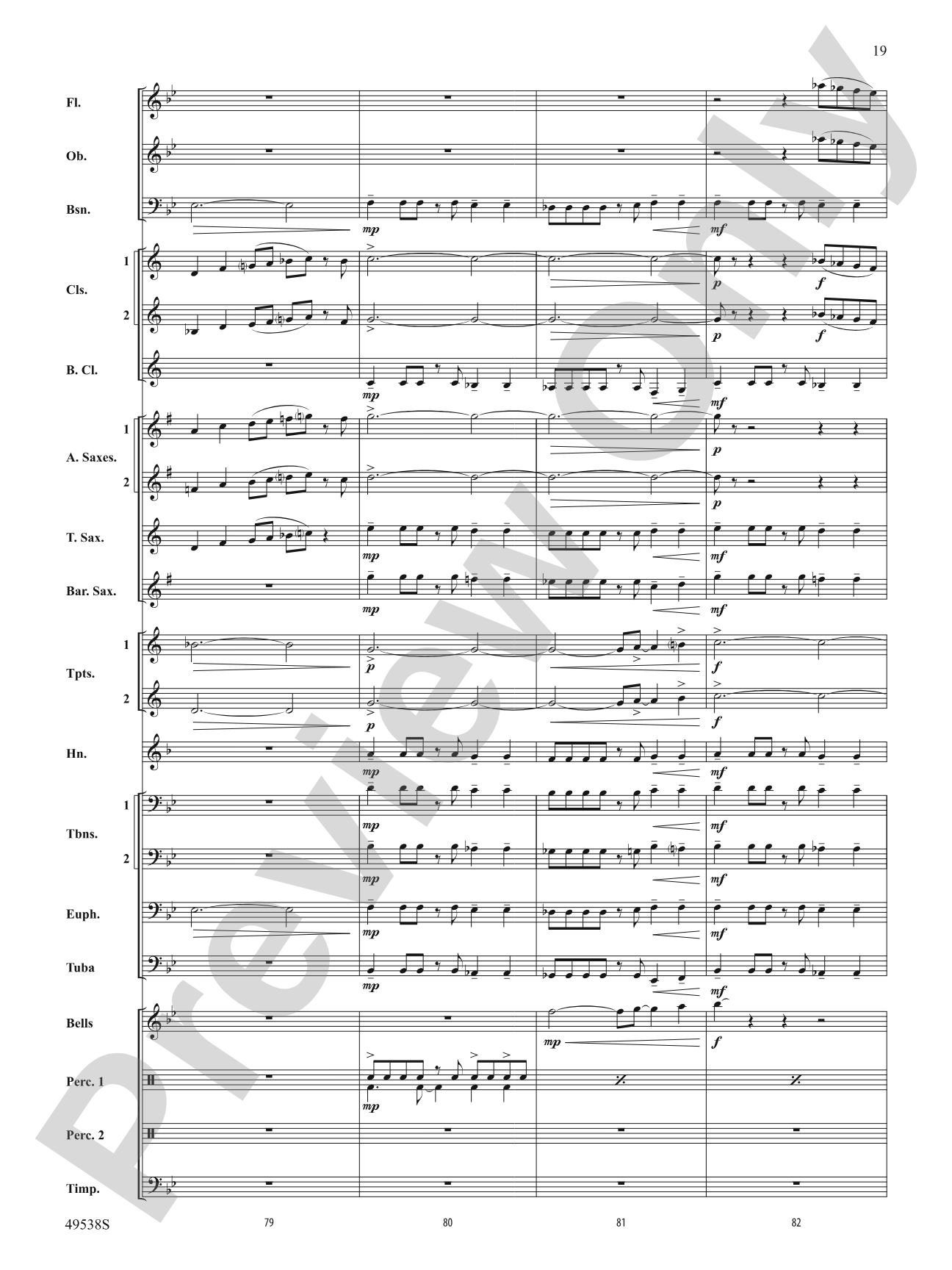 Stay Tuned: Concert Band Conductor Score & Parts