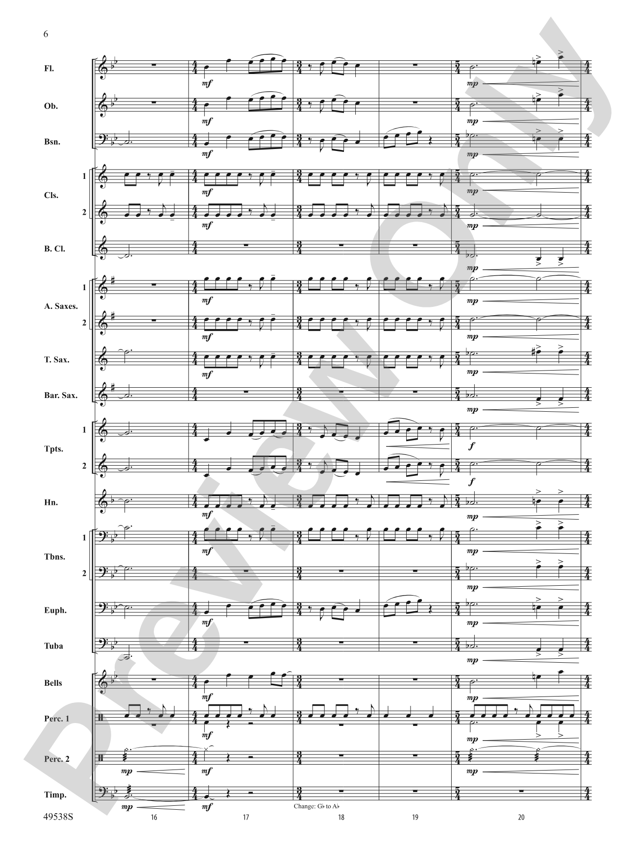Stay Tuned: Concert Band Conductor Score & Parts