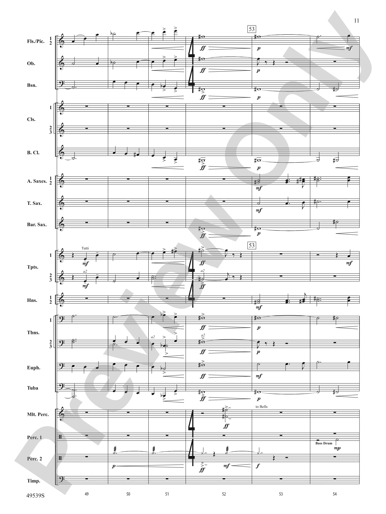 Union Hymn Variants: Concert Band Conductor Score & Parts