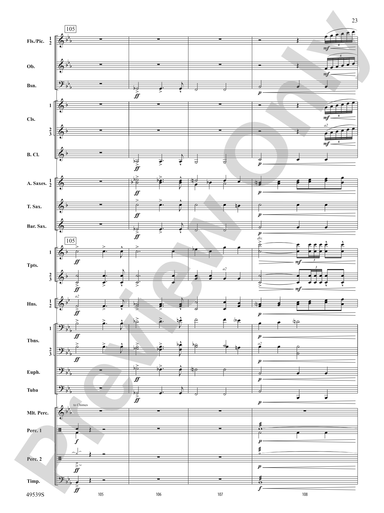 Union Hymn Variants: Concert Band Conductor Score & Parts