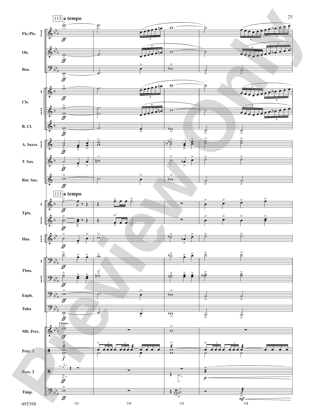Union Hymn Variants: Concert Band Conductor Score & Parts