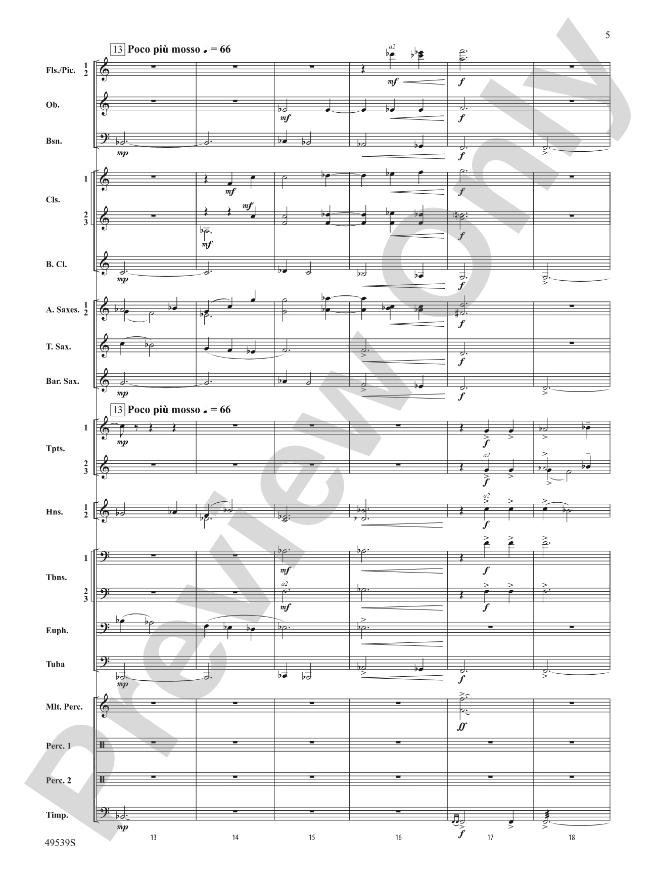 Union Hymn Variants: Concert Band Conductor Score & Parts
