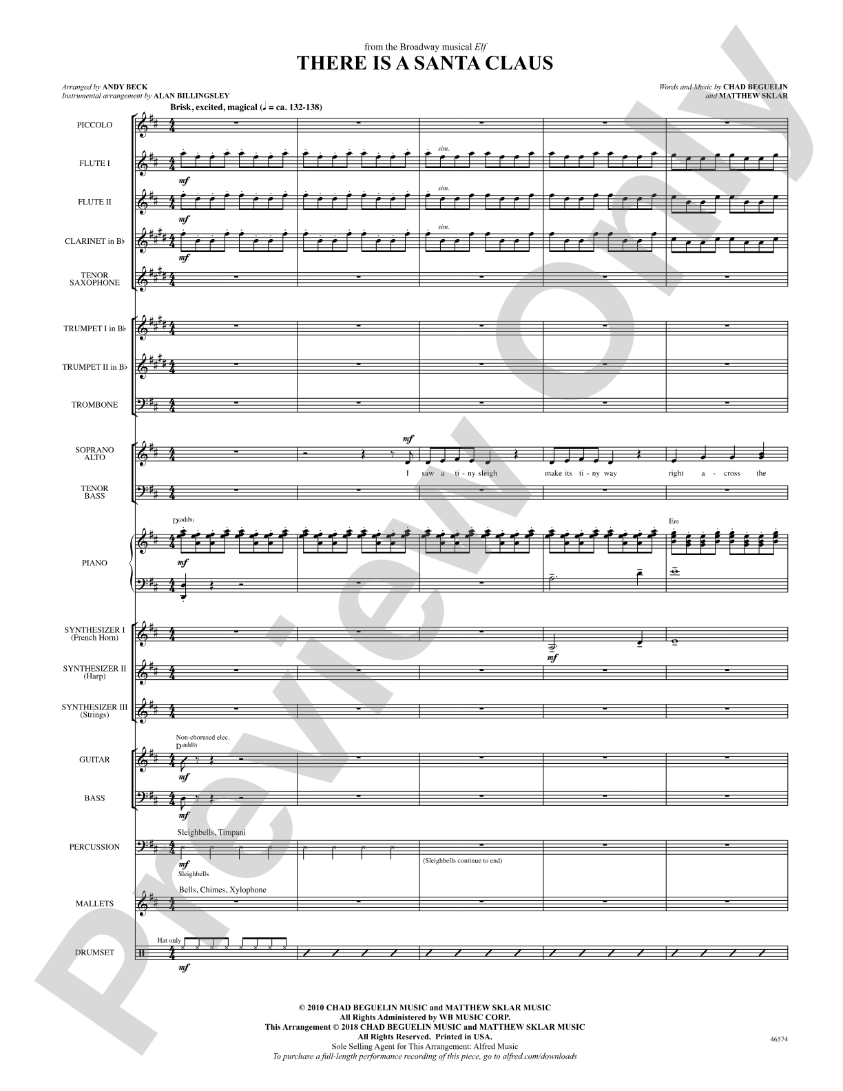 There Is a Santa Claus: Choral SoundPax