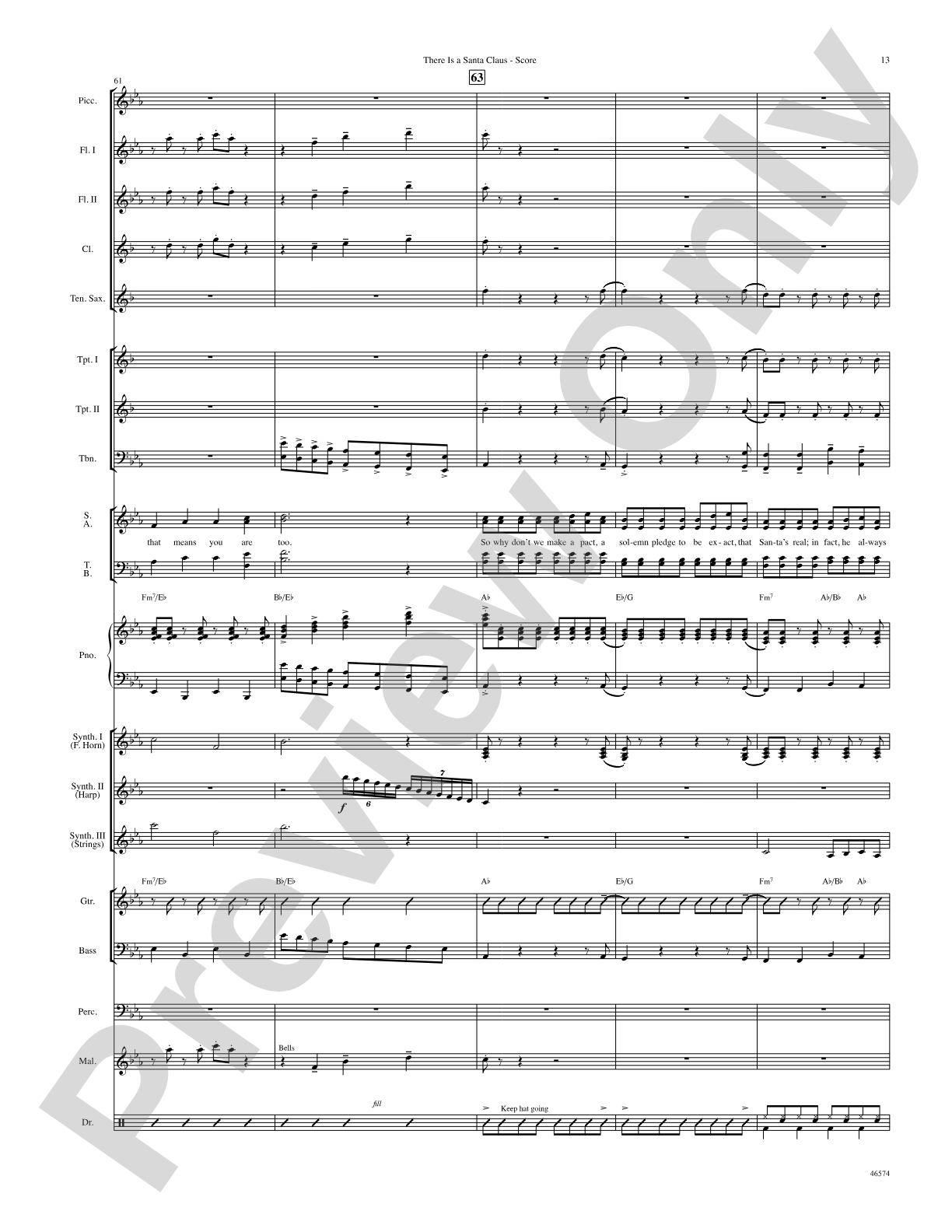 There Is a Santa Claus: Choral SoundPax