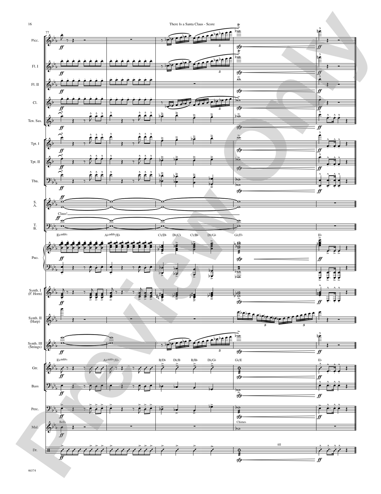 There Is a Santa Claus: Choral SoundPax