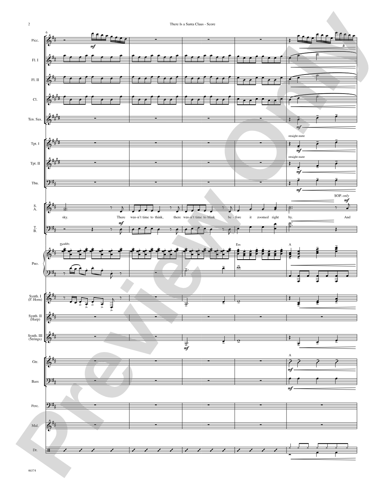 There Is a Santa Claus: Choral SoundPax