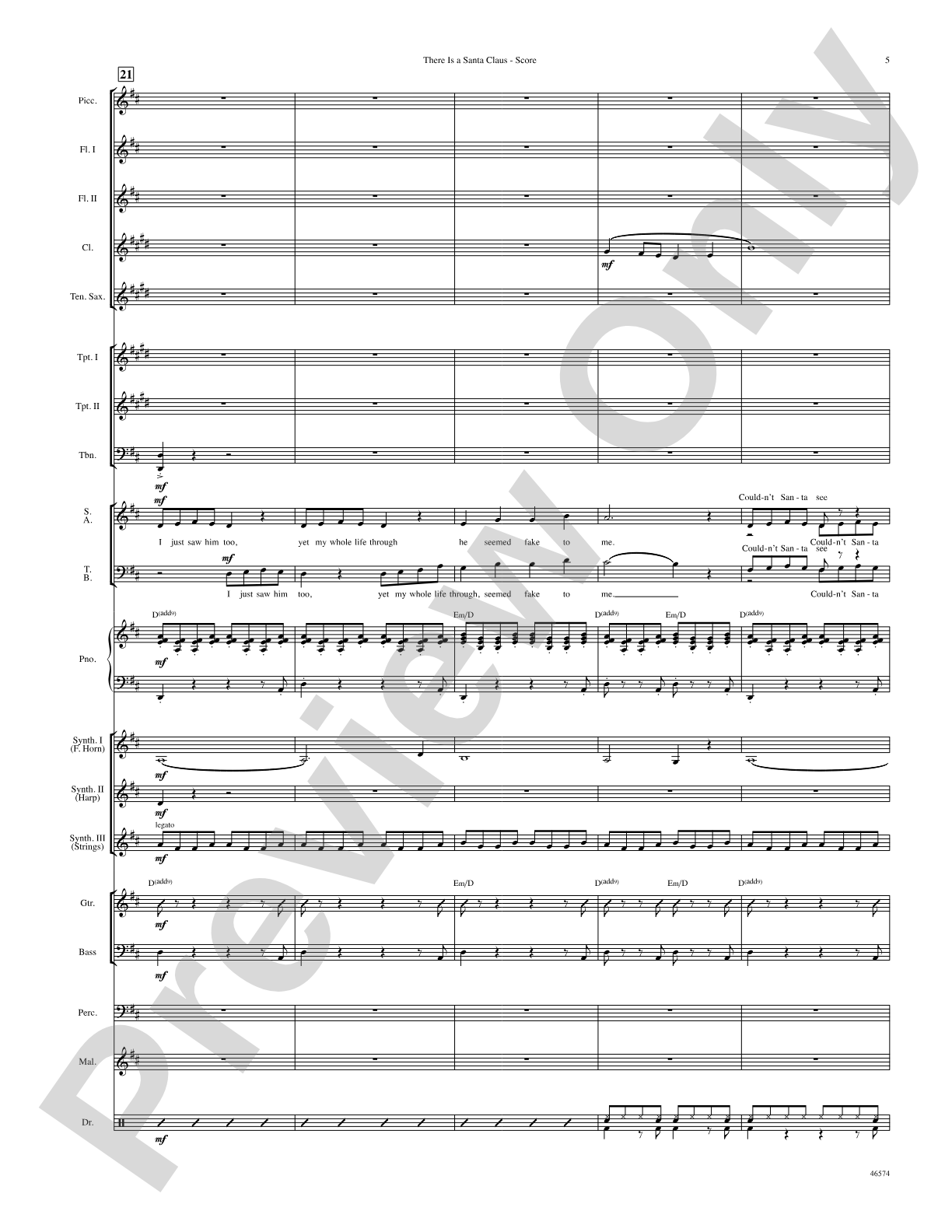 There Is a Santa Claus: Choral SoundPax