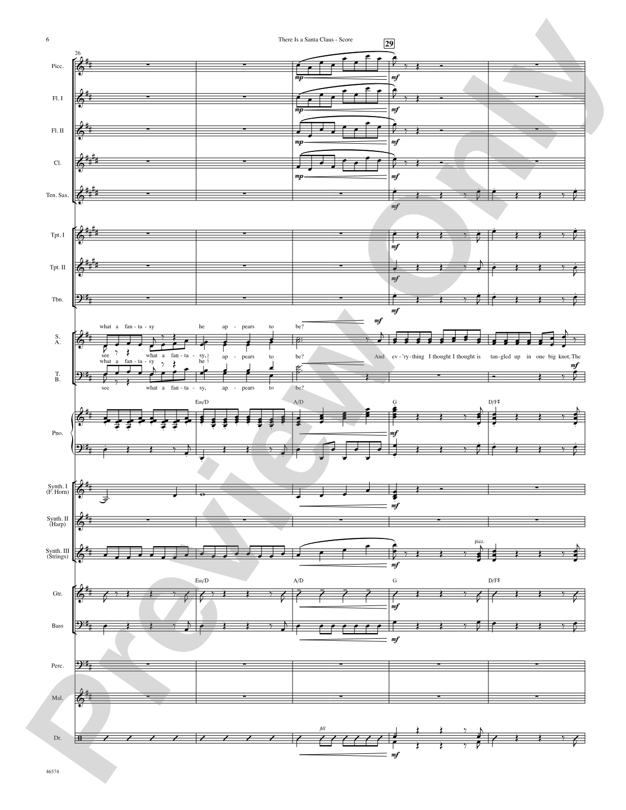 There Is a Santa Claus: Choral SoundPax