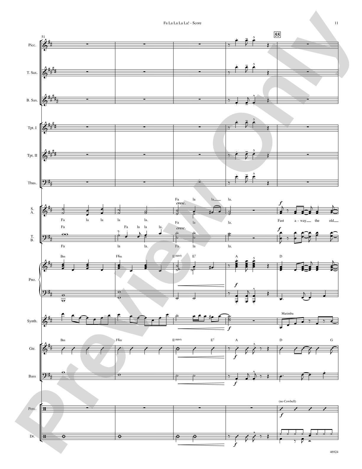 Fa La La La La!: Choral SoundPax