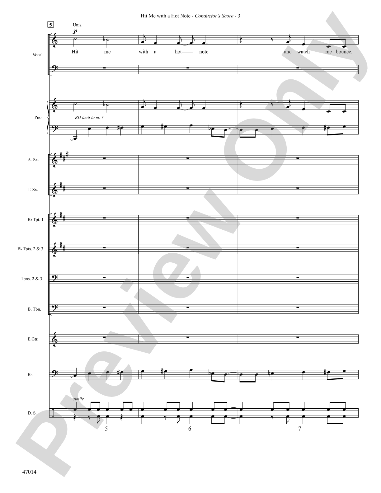 Hit Me with a Hot Note: Choral SoundPax