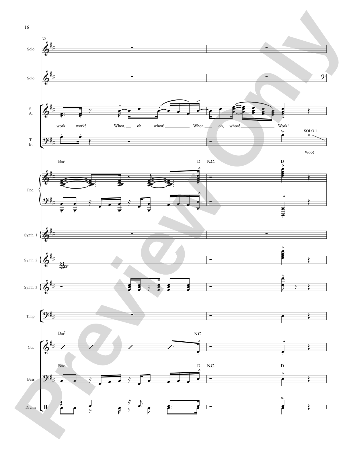 The Schuyler Sisters: Score