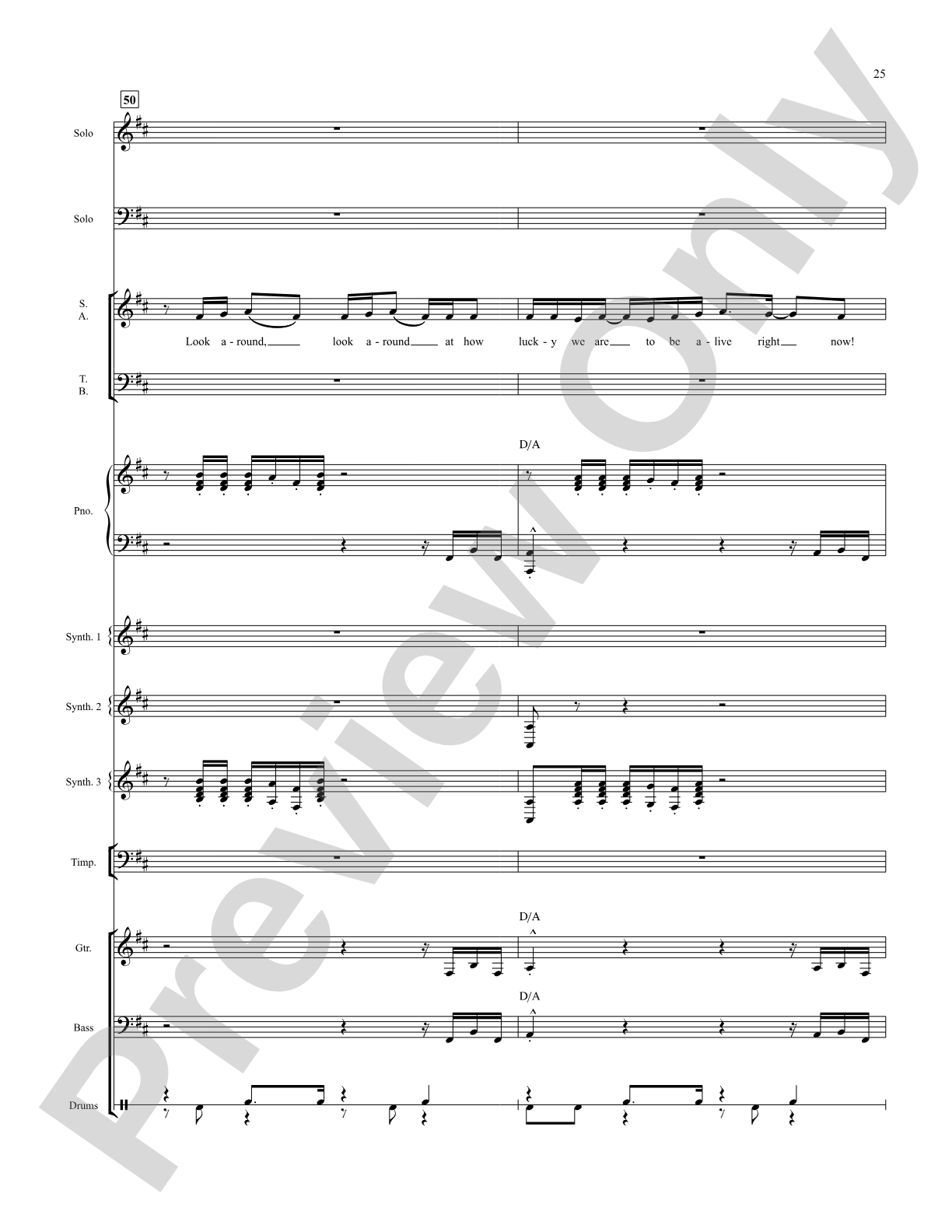 The Schuyler Sisters: Score