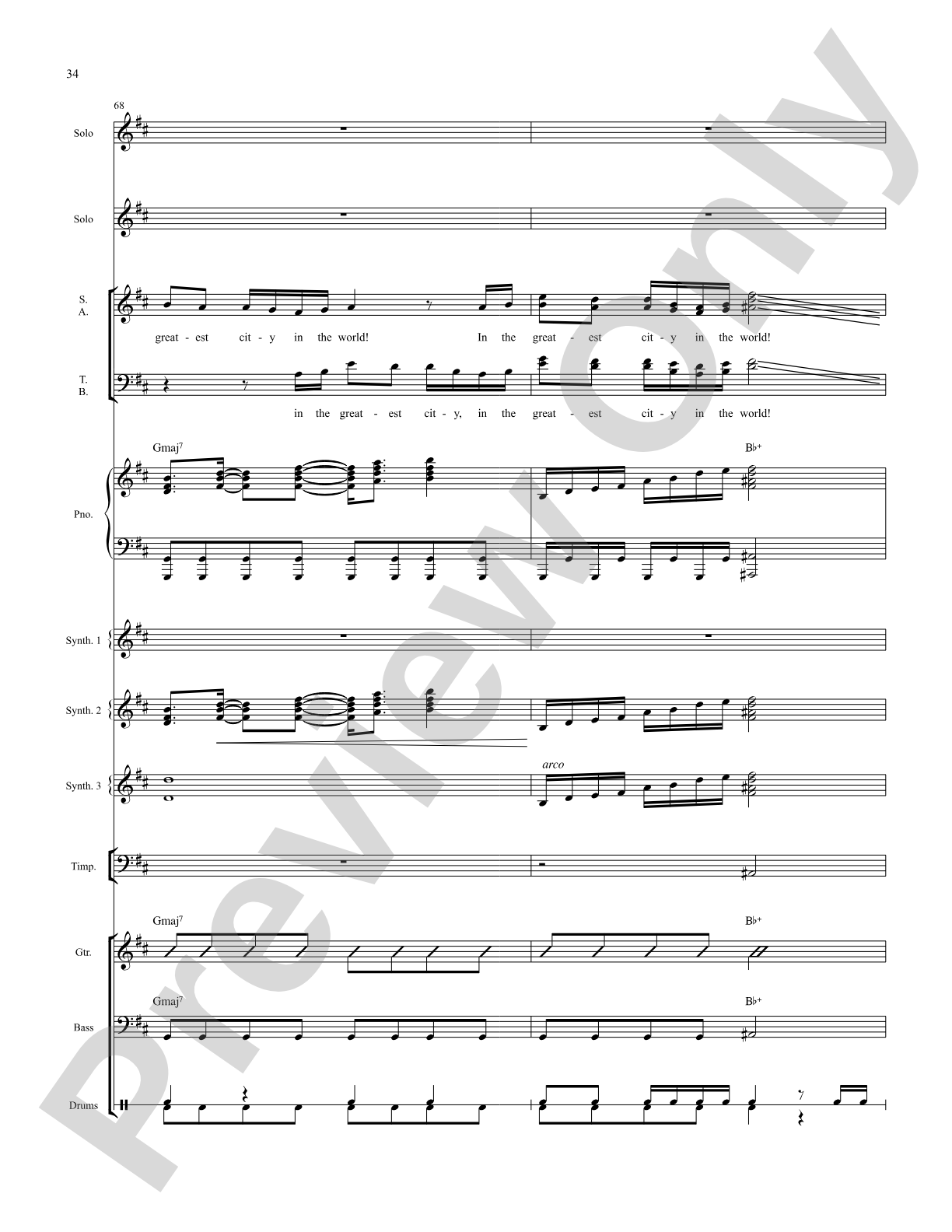 The Schuyler Sisters: Score