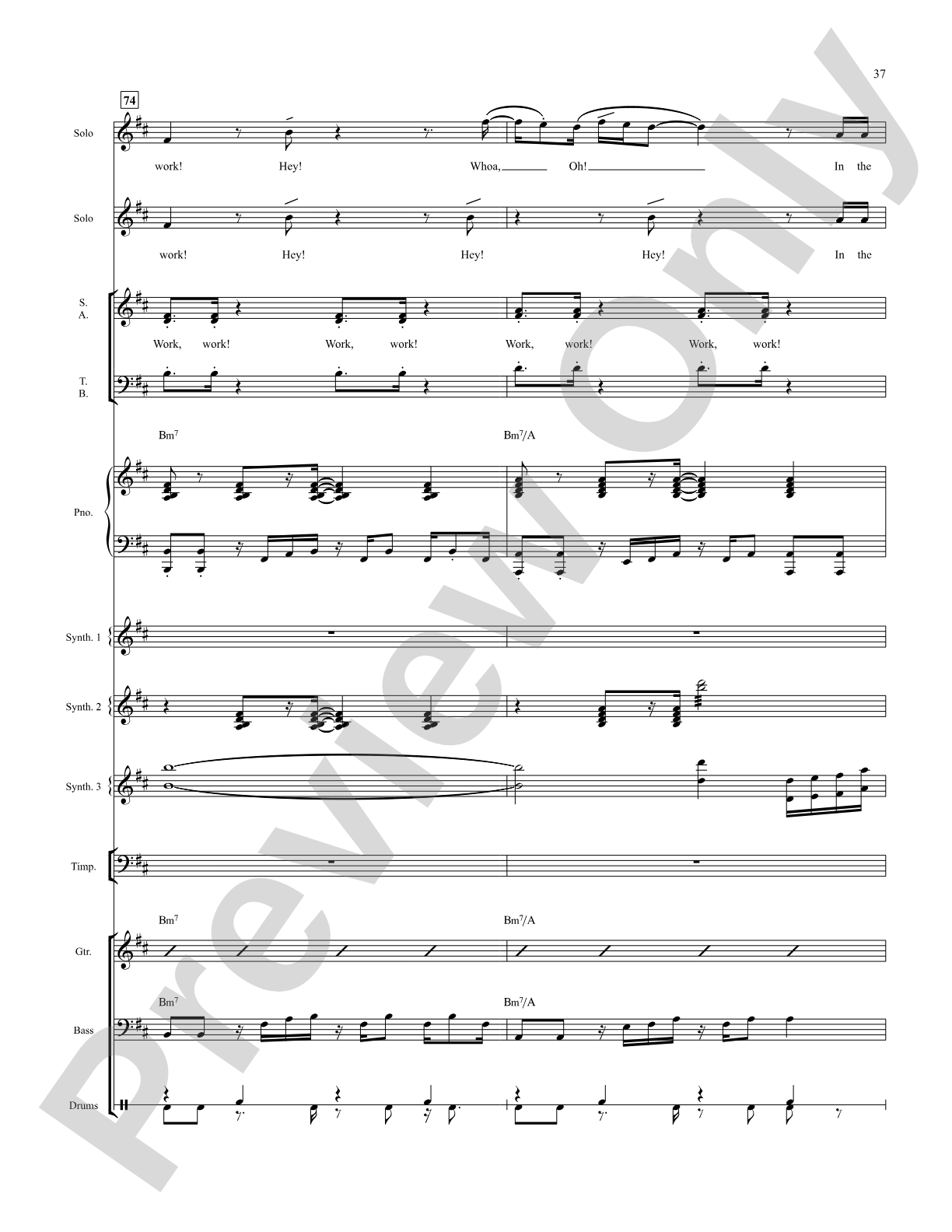 The Schuyler Sisters: Score