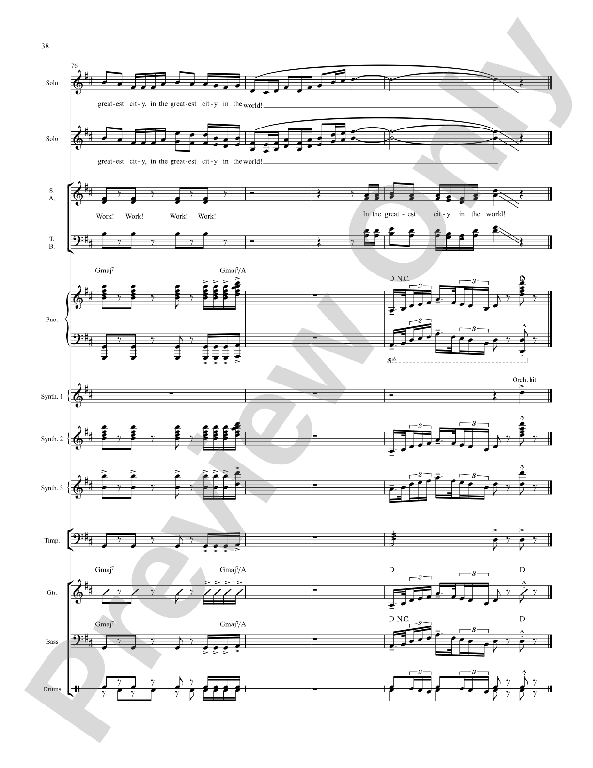 The Schuyler Sisters: Score