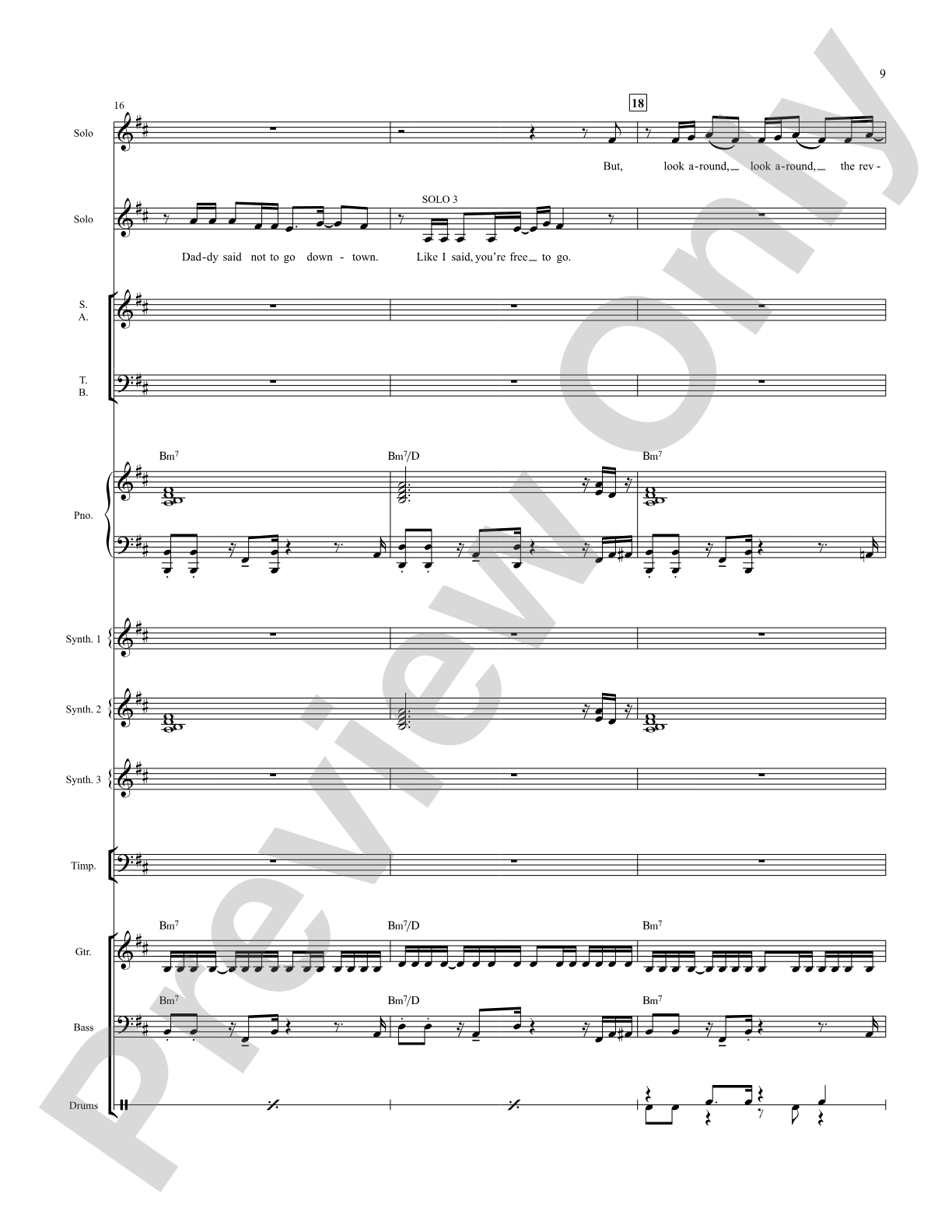 The Schuyler Sisters: Score