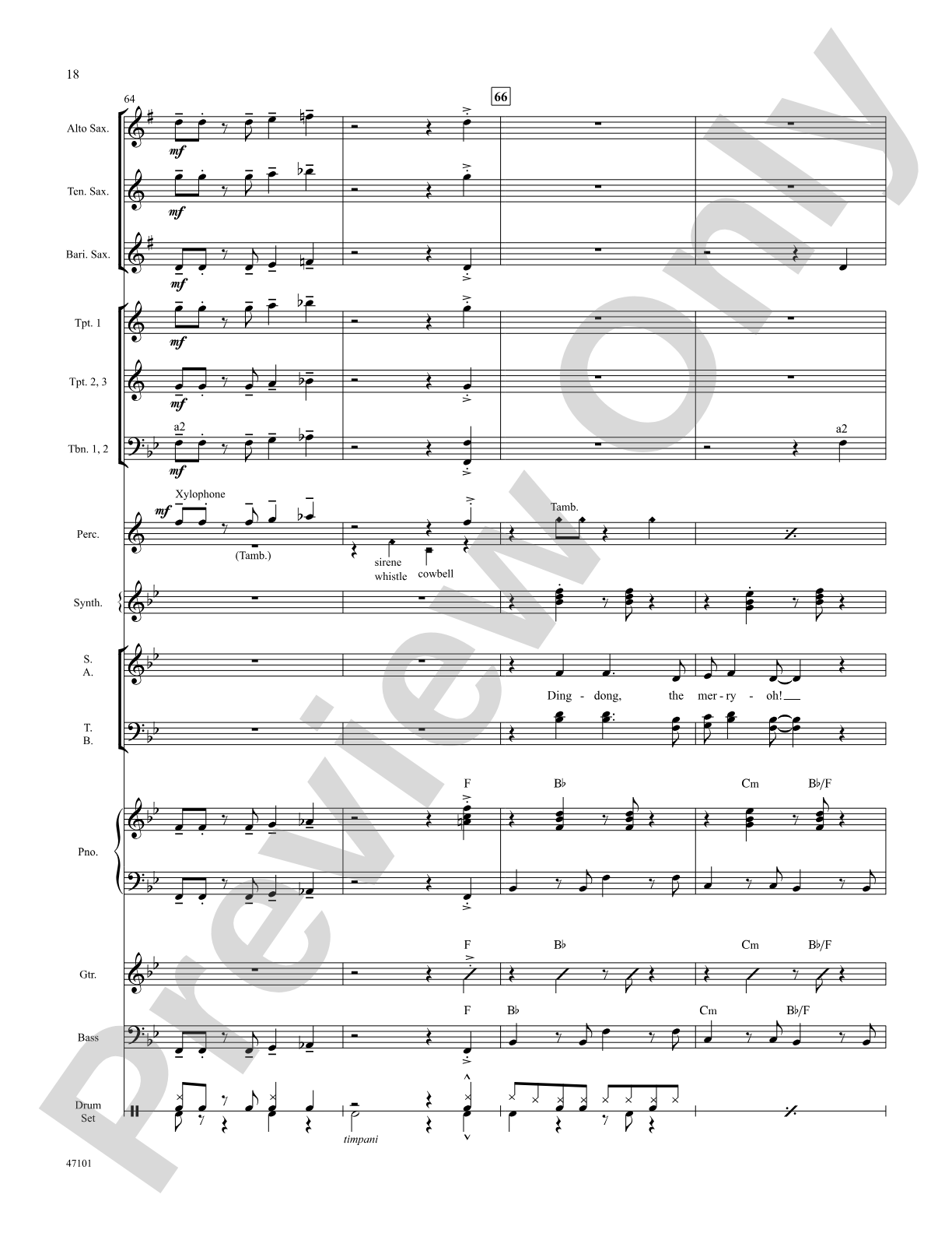 Ding-Dong! The Witch Is Dead: Choral SoundPax