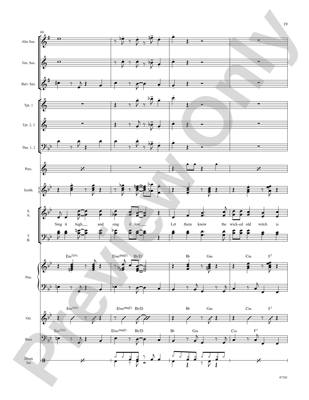 Ding-Dong! The Witch Is Dead: Choral SoundPax