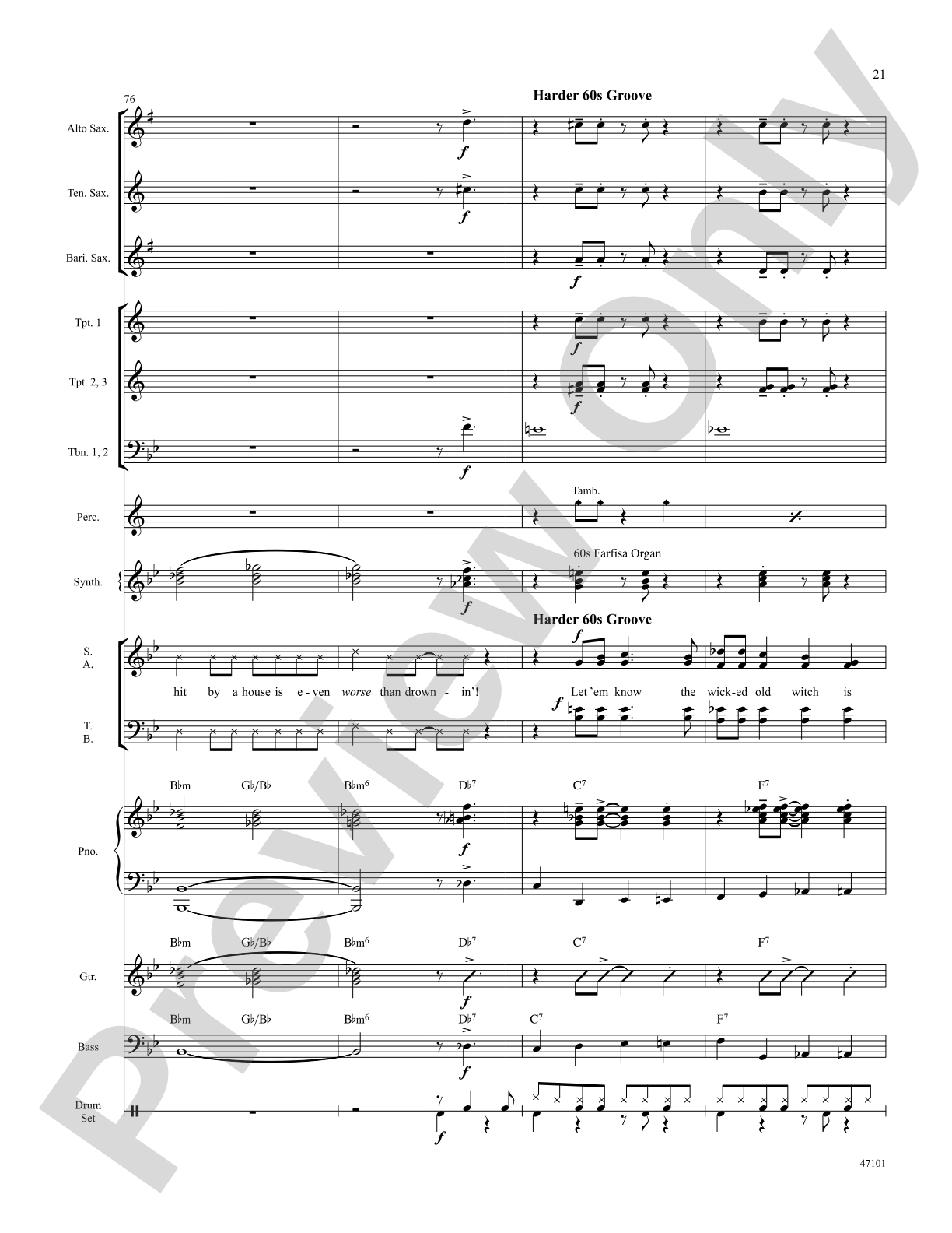 Ding-Dong! The Witch Is Dead: Choral SoundPax