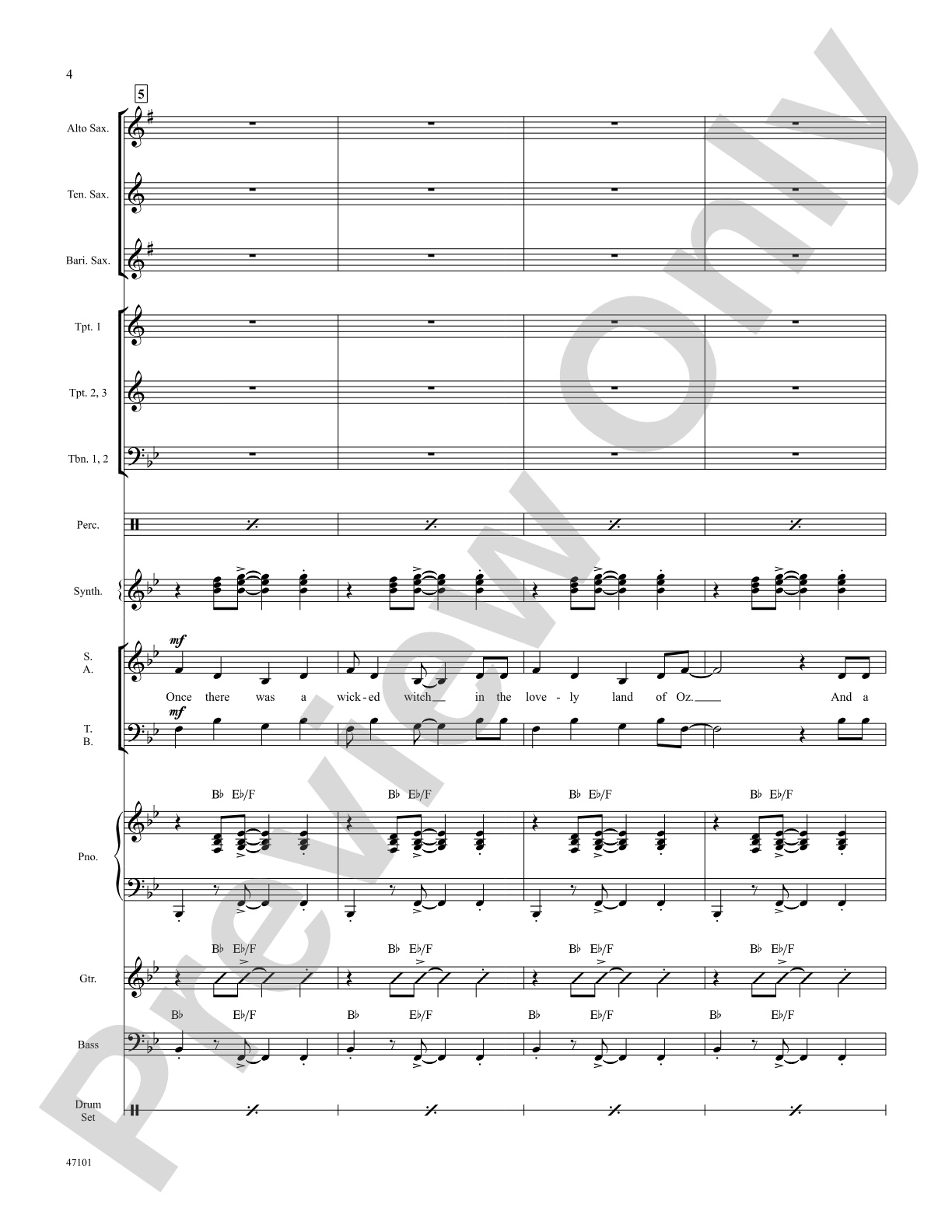 Ding-Dong! The Witch Is Dead: Choral SoundPax