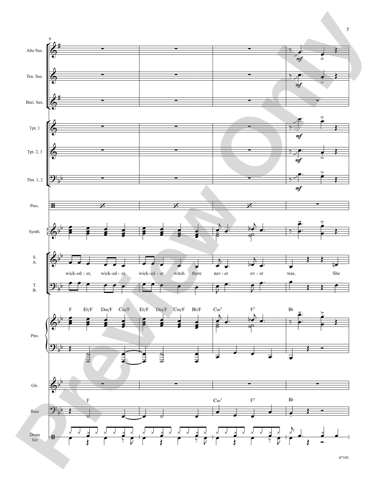 Ding-Dong! The Witch Is Dead: Choral SoundPax
