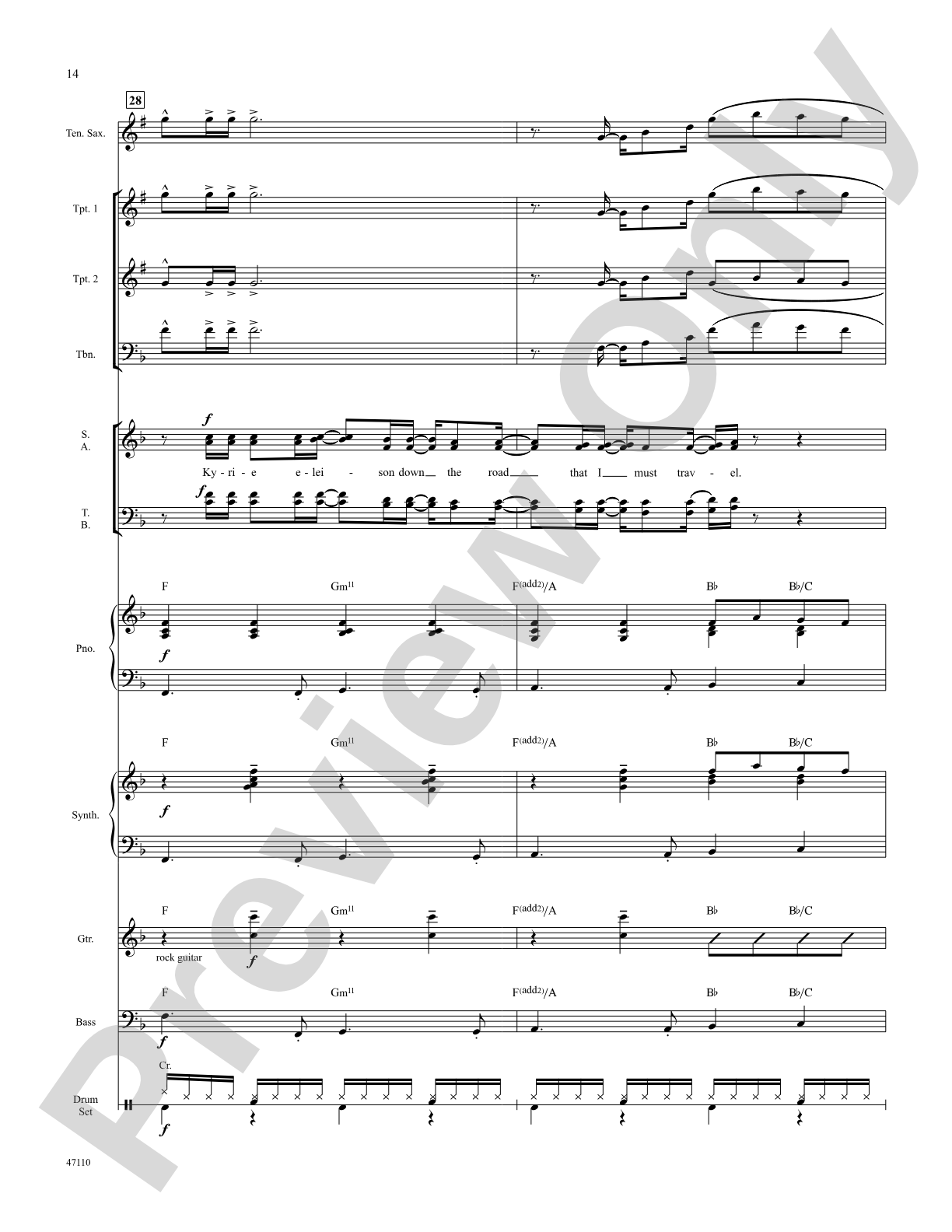 Kyrie: Choral SoundPax