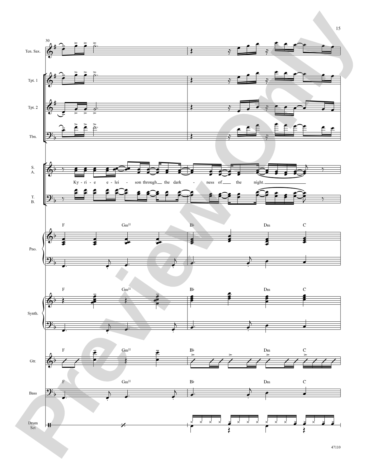 Kyrie: Choral SoundPax