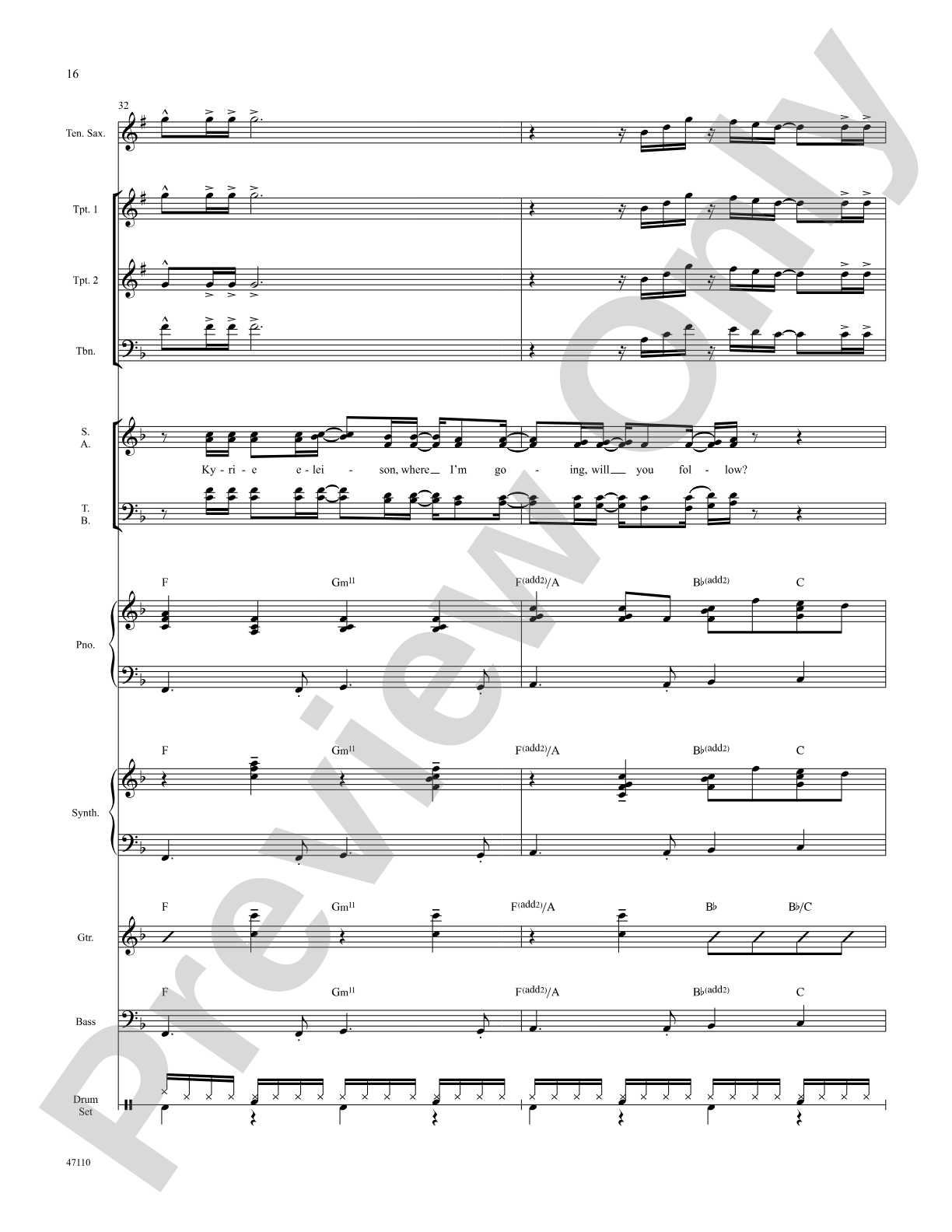 Kyrie: Choral SoundPax