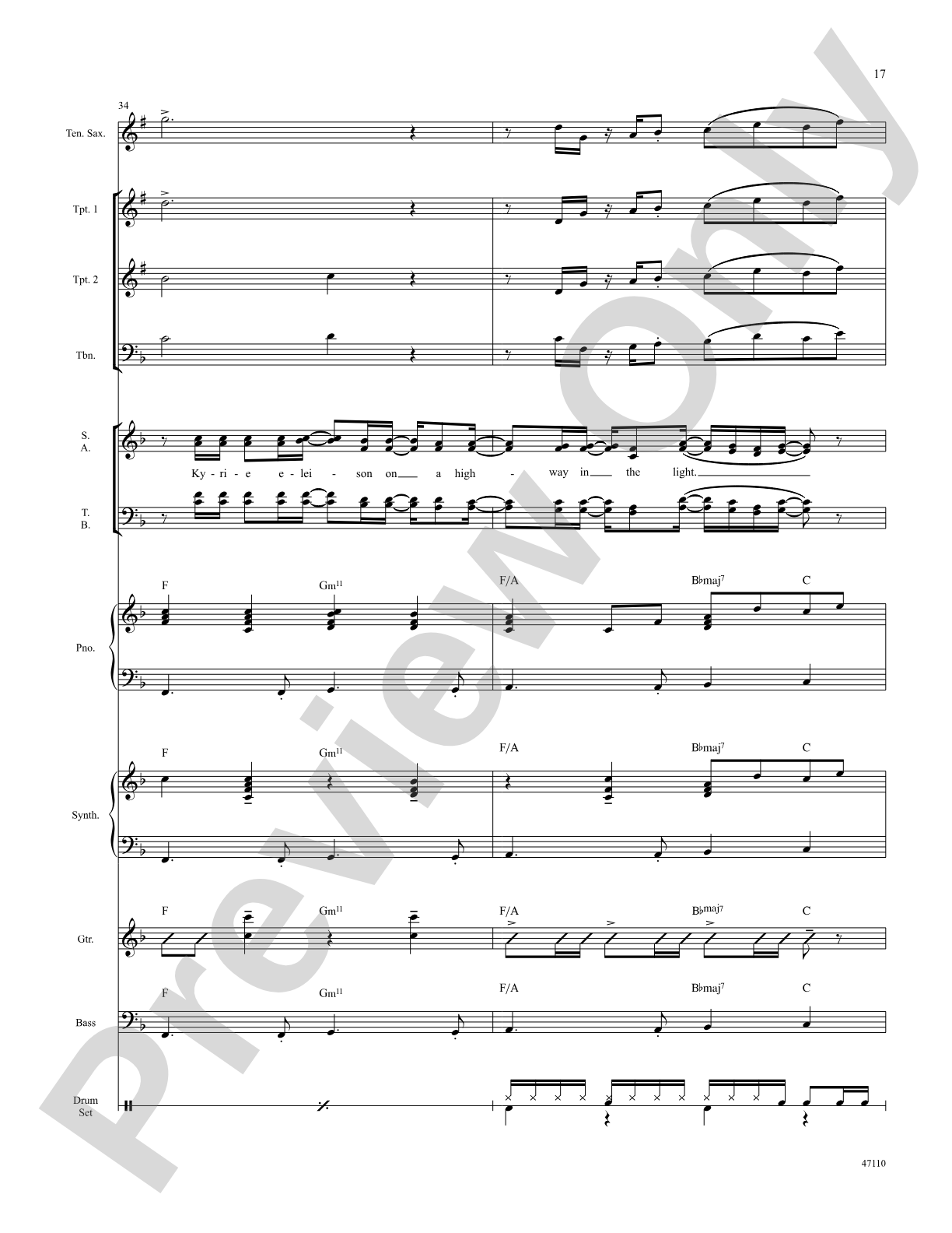 Kyrie: Choral SoundPax