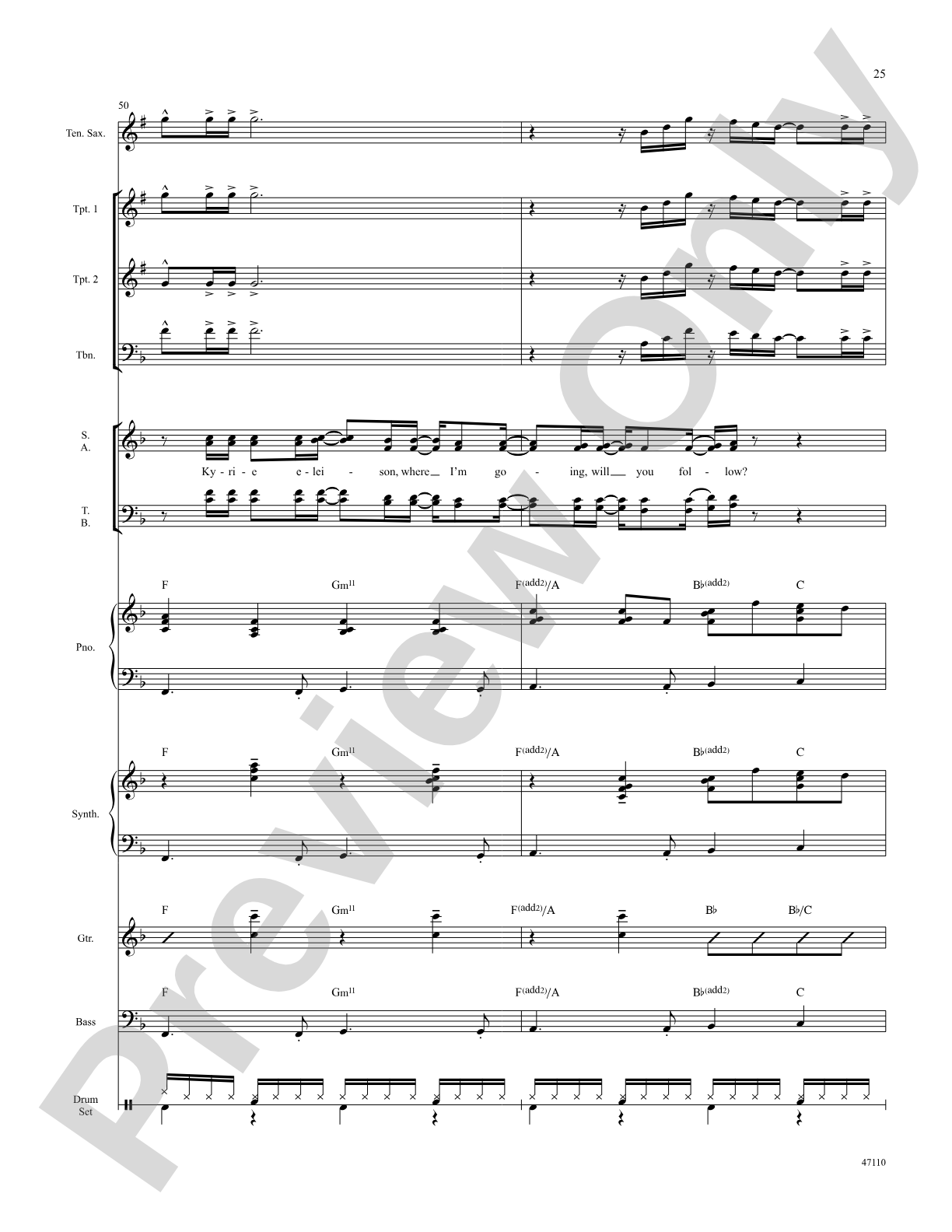 Kyrie: Choral SoundPax