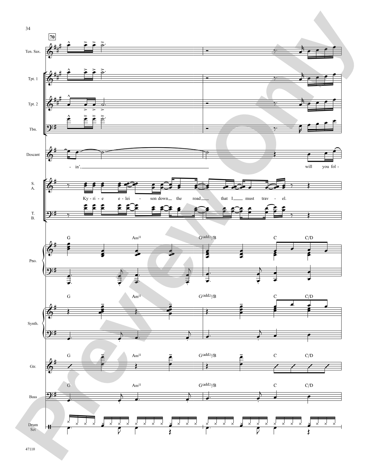 Kyrie: Choral SoundPax