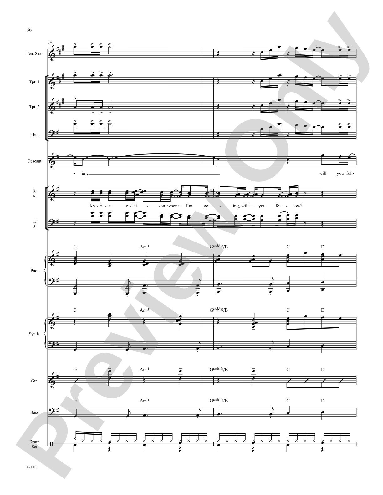 Kyrie: Choral SoundPax