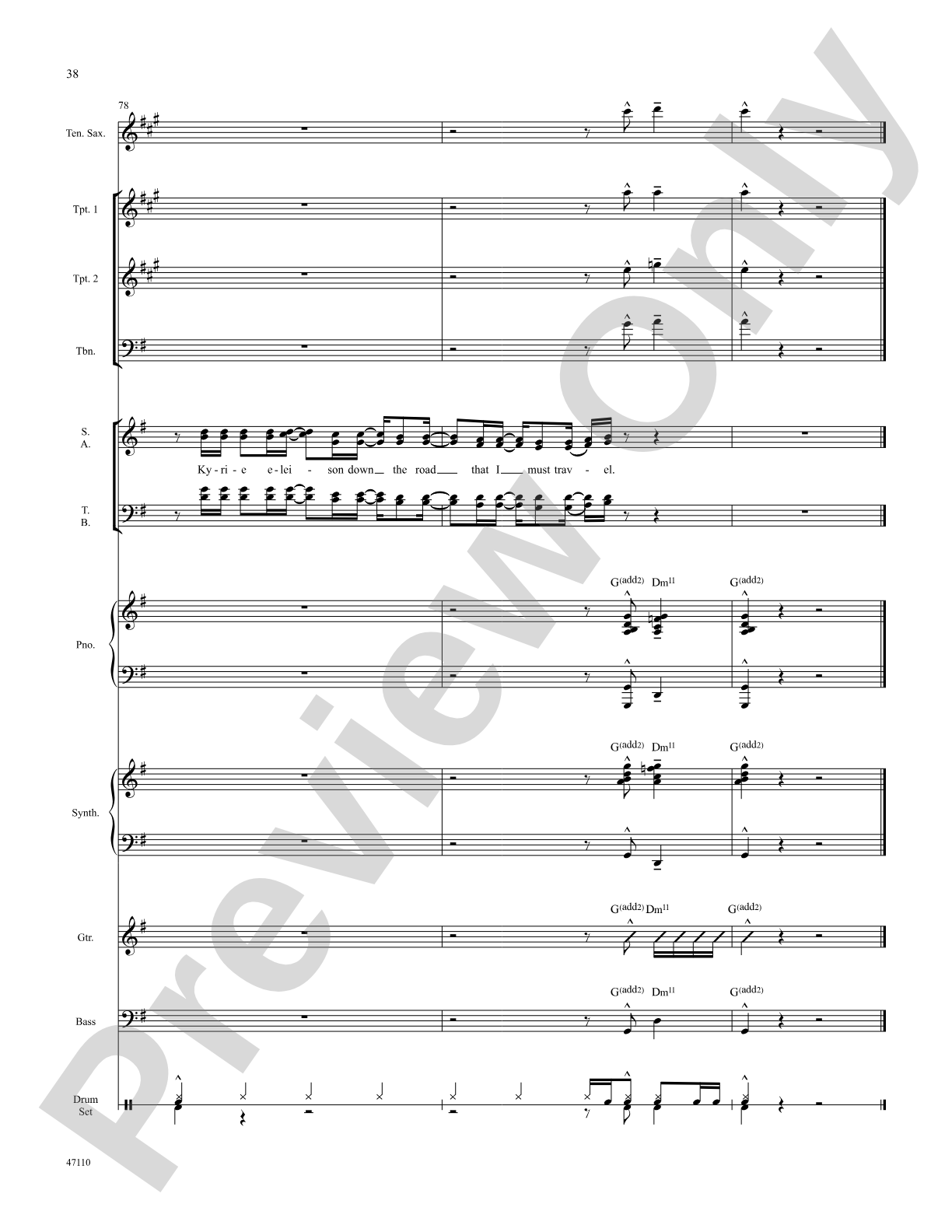 Kyrie: Choral SoundPax