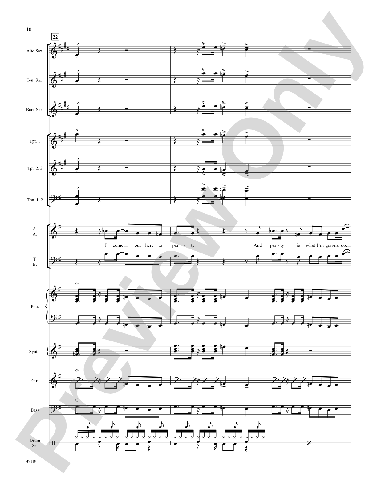 Get Up, Get Down, Get Funky, Get Loose: Choral SoundPax