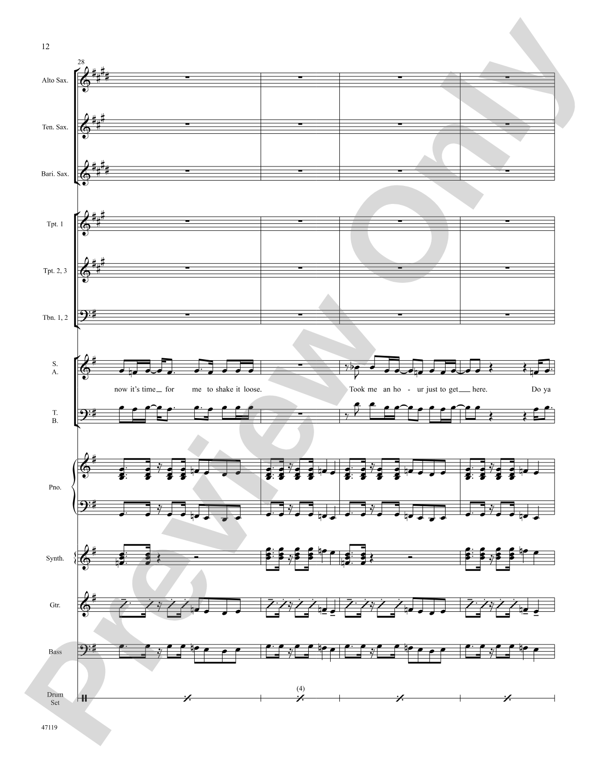 Get Up, Get Down, Get Funky, Get Loose: Choral SoundPax