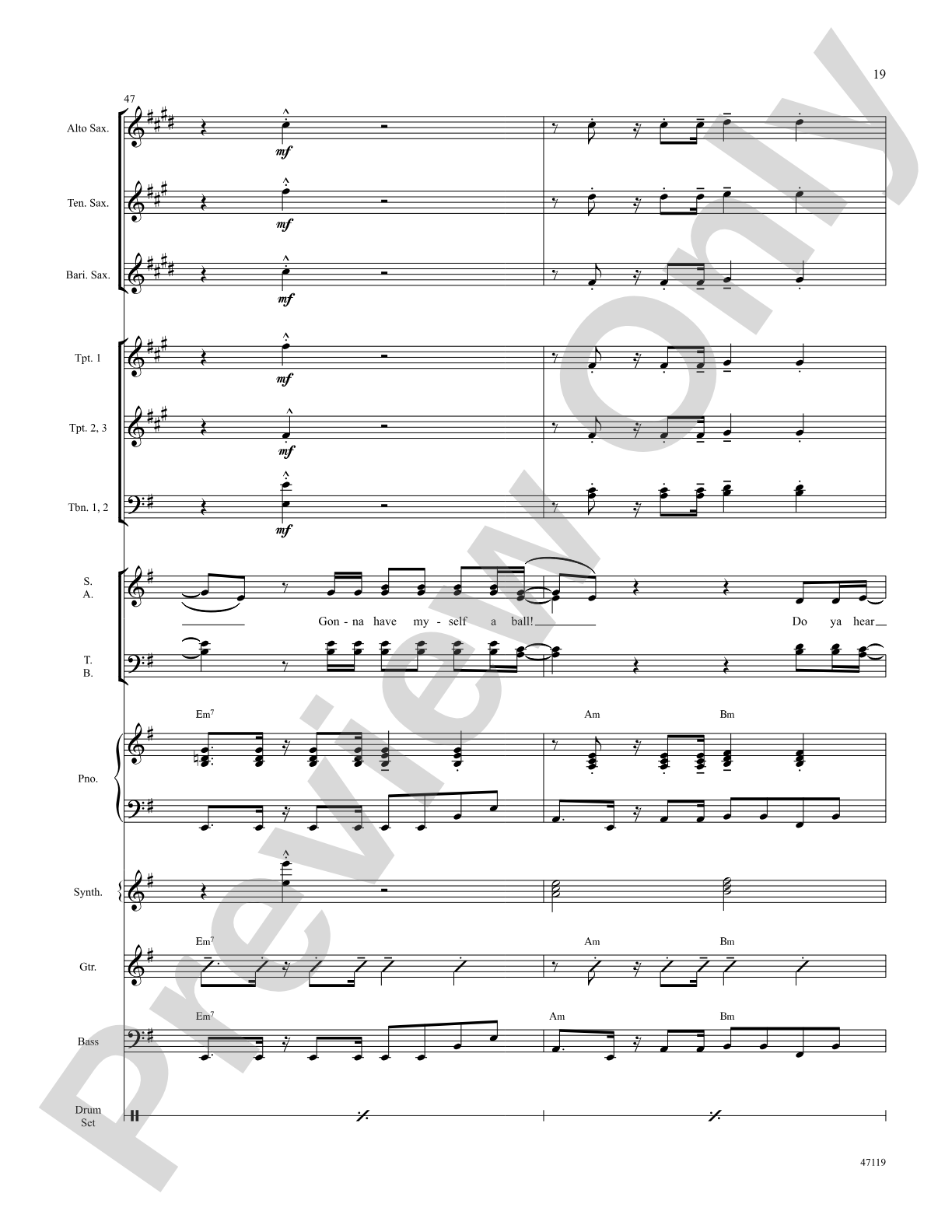 Get Up, Get Down, Get Funky, Get Loose: Choral SoundPax