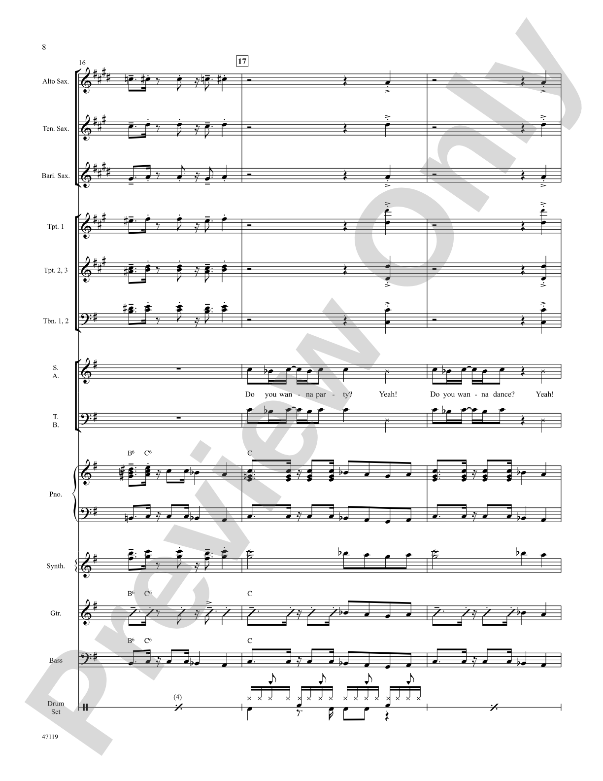 Get Up, Get Down, Get Funky, Get Loose: Choral SoundPax