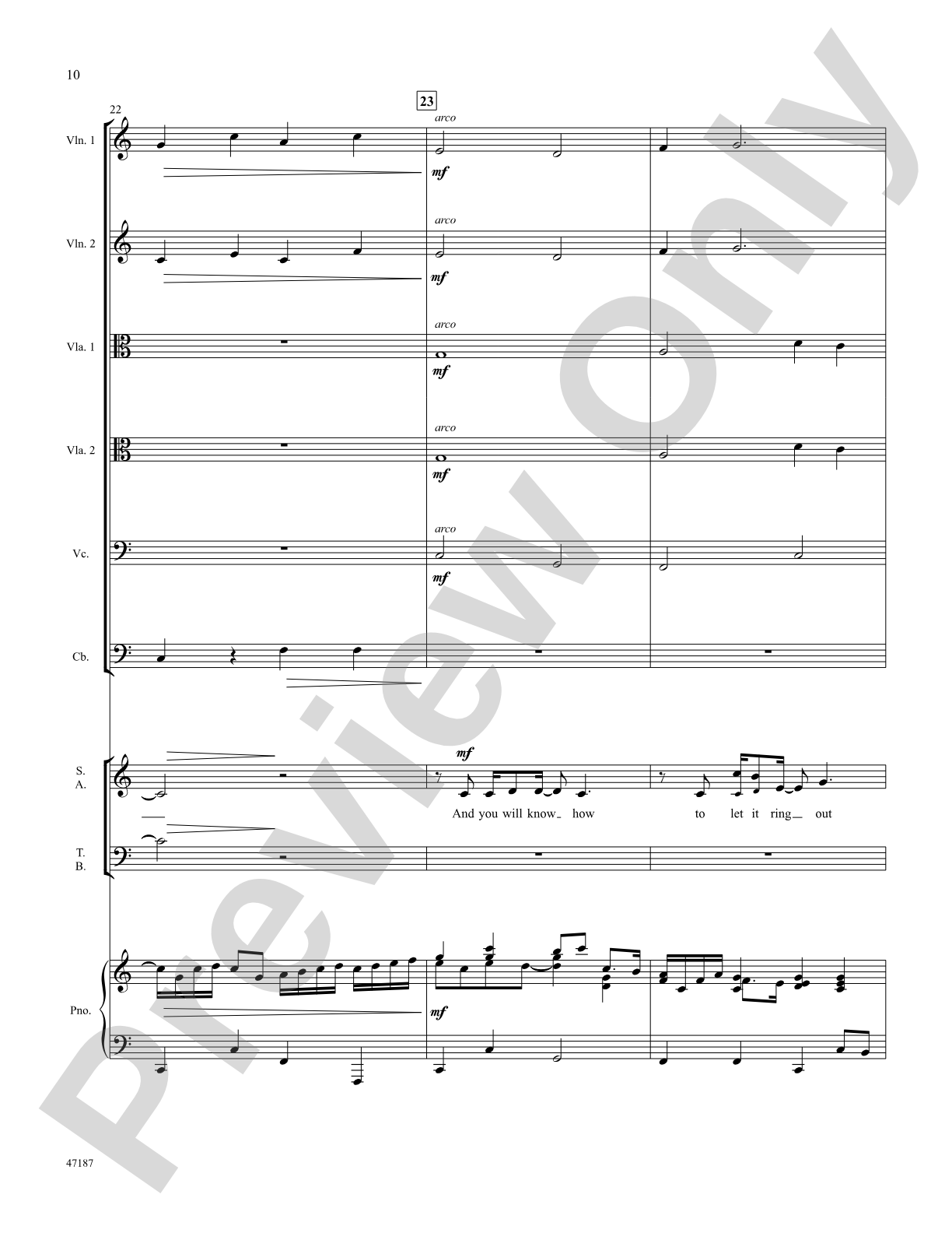 Glorious: Choral SoundPax